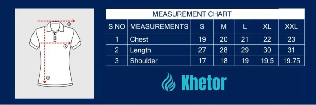 Khetor Polo T-Shirt Size
